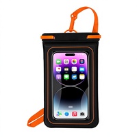 Pochette étanche personnalisée pour téléphone, sac flottant avec cordon, compatible écran tactile, pour la natation, la plage et les activités de plein air