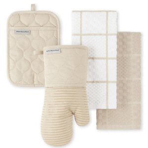 Guantes de Cocina de Silicona y Algodón Puro de 30 cm, Gruesos, Antideslizantes y Resistentes a Altas Temperaturas - Product Image 3