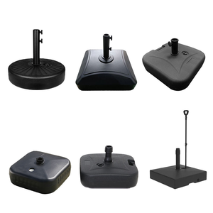 <span class=keywords><strong>Base</strong></span> de agua de sombrilla para exteriores, <span class=keywords><strong>base</strong></span> de sombrilla de playa de plástico <span class=keywords><strong>HDPE</strong></span> para exteriores, <span class=keywords><strong>Base</strong></span> de sombrilla de Patio de 38/48mm con rueda - Product Image 1