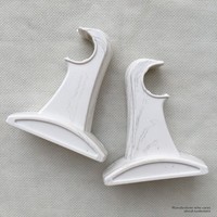 Support de tringle à rideau moderne et minimaliste en plastique Lianke, accessoires de base