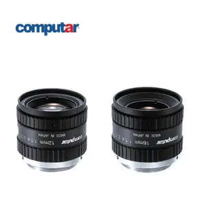 Computar lens M1614-MP2 japonya 2/3 "1.5MP piksel 16mm c-mount sabit odak lensi endüstriyel kamera için büyük hedef lens