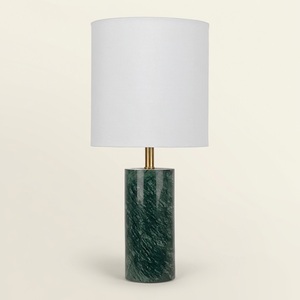 Modern Minimalist Design Living Room Bedroom <b>Bedside</b> Desk Light Dislocated Black <b>White</b> Mable Table Lamp - Product Image 2
