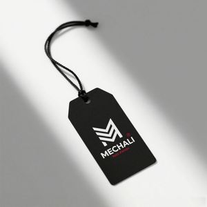 Custom Luxury Garment Swing <b>Tags</b> <b>Clothes</b> Label Print Name Logo Recycled Paper Hangtags Shoes Bags Customized Designs 300-800gsm - Product Image 2