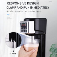 Mélangeur à milkshake électrique professionnel Baiwin en acier inoxydable à tête unique pour les magasins de bubble tea et de jus