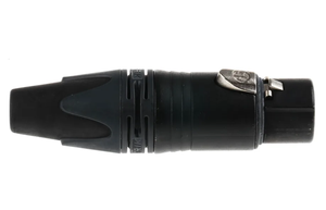 Conector Neutrik NC3MXX-B para XLR <span class=keywords><strong>Triple</strong></span> Core Suizo, <span class=keywords><strong>Macho</strong></span>, Negro, Chapado en Oro, Balanceado; Conector Hembra NC3FXX-B <span class=keywords><strong>Triple</strong></span> Core - Product Image 5