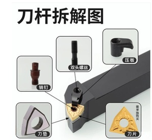 Phụ kiện giá đỡ CNC, chốt hình vuông, kẹp vít, chốt, cờ lê - Phụ tùng thay thế cần thiết cho máy tiện - Product Image 4