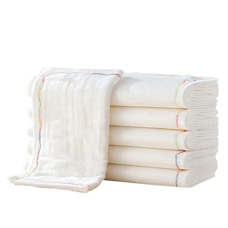 ผ้าเช็ดจานสีรุ้ง 25*25 [หนา 5 ชั้น]