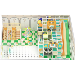 Qiaoqiao 337SQM Equipo <span class=keywords><strong>de</strong></span> Entretenimiento Infantil, Parque Infantil Interior, Set <span class=keywords><strong>de</strong></span> Juegos Suaves, Comercial - Product Image 1