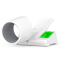 Tensiomètre numérique de bras en plastique pour usage domestique, tonomètre tunnel, sphygmomanomètre électrique