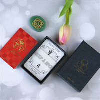 Jeu de tarot de poche personnalisé imprimé, mini format, en papier d'art fin de haute qualité, ensemble d'oracle