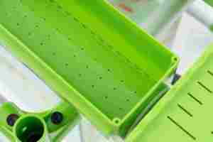 Kit d'agriculture en serre multi-travées aquaponique hydroponique écologique grand système de culture en pot ABS/aluminium - Product Image 3