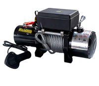 Prix d'usine Vevor 12V 4x4 Treuil électrique 13500 Lbs Treuil forestier en métal Fabriqué en Chine
