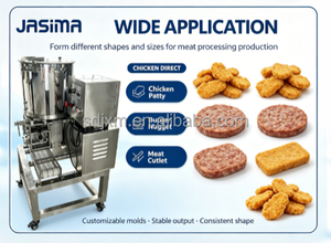 <span class=keywords><strong>Machine</strong></span> commerciale automatique de pressage et de formage de galettes de burger pour sliders et boulettes de viande - Product Image 5