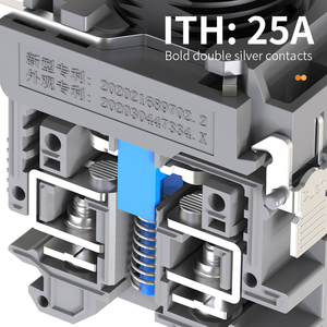 Lanboo LB-22SA2M4 22mm 25A nấm đầu LED <span class=keywords><strong>push</strong></span> <span class=keywords><strong>button</strong></span> IP65 nhôm không thấm nước quá trình oxy hóa Chốt chuyển đổi cho các thiết bị nhà - Product Image 2