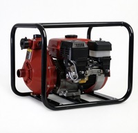 Pompa Sentrifugal Tekanan Tinggi Powerac 7HP / Bensin / Impeller Aluminium / Untuk Irigasi Pertanian