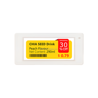 Fabrieksdirect E-Ink elektronische schaplabels digitale prijskaartjes ESL display voor winkelbeheer