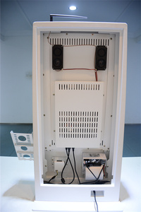 21.5 inch kỹ thuật số biển Internet đứng lên màn hình cảm ứng tương tác tự đặt hàng kiosk với máy in nhãn - Product Image 5