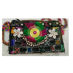 Jaipur Online Shop Eco-friendly High Quality Envelope Shape Banjara <b>Clutch</b> Bag Boho Style <b>Wedding</b> Party Bag - Product Image 5