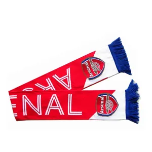 Wholesale custom design acrylic sports scarf