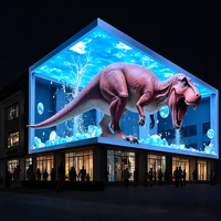 L'extérieur fixe avant entretien nu 3d P4 P5 P8 a mené les écrans publicitaires 4K 8K P6 étanche l'écran publicitaire LED pour l'extérieur