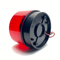Luz LED estroboscópica de advertencia, azul, rojo y ámbar