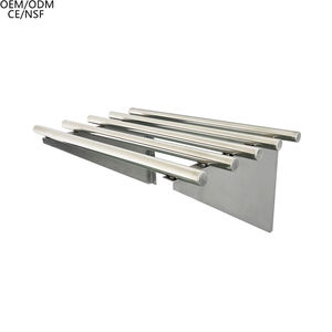 <span class=keywords><strong>Étagère</strong></span> <span class=keywords><strong>suspendue</strong></span> en Tube mural en acier inoxydable de haute qualité Hôtel Restaurant Équipement de restauration SS304 Îlots de <span class=keywords><strong>cuisine</strong></span> et chariots - Product Image 6