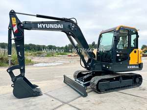 Excavadora Pequeña y Nueva Hyundai Modelo 60, Excavadora de 6 Toneladas HX60 Pro, Exportación de China - Product Image 4