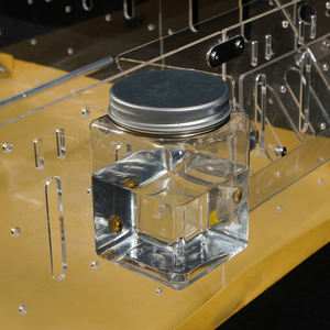 Commercio all'ingrosso della fabbrica stile classico semplice solido acrilico gabbia per animali domestici dimensione personalizzata Habitat per cavie conigli quaglie ricci - Product Image 4