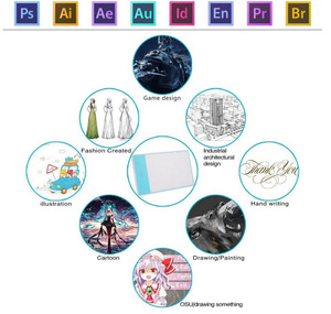 Tavoletta <span class=keywords><strong>Grafica</strong></span> Huion H420 per Laptop, Tablet Grafico Professionale da 4,2*2,2 Pollici - Product Image 5