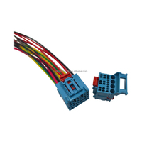 Faisceau de câblage automobile TE Original 12V 24 broches à âme en cuivre, longueur 300 mm, PVC/PTFE, conforme ISO9001 IATF16949 pour modèle