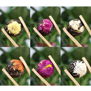 Thé noir à la rose <span class=keywords><strong>Dragon</strong></span> <span class=keywords><strong>Ball</strong></span>, thé fleuri chinois fait main, pétales de rose comestibles, infusion sublimée et parfumée, prix d'usine - Product Image 2