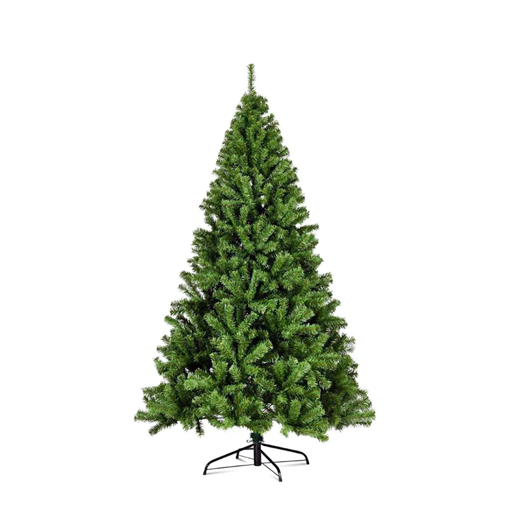 Большая декоративная гигантская Рождественская елка с 2 светодиодами и украшениями