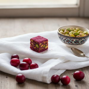 Top Choice Turkish Delight with Cranberry Pistachio – Premium Lokum, Soft Texture, Gourmet <b>Sweet</b>, Bulk <b>Packaging</b> - Product Image 3