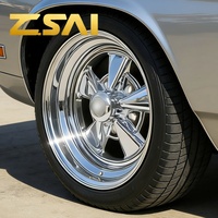 Cerchi Forgiati Sostenibili a Carbonio Neutro 5x114.3, Ruote a Cinque Razze Profondamente Concave Personalizzate 17-26" per Muscle Car, Berlina di Lusso, SUV