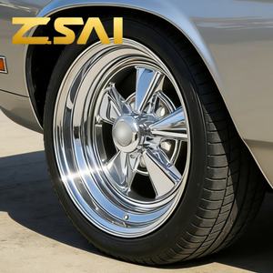 Jantes forgées durables et éco-carbone 5x114.3, concaves profondes, cinq branches, personnalisées 17-26 pouces pour Muscle Cars, berlines de luxe, SUV - Product Image 1