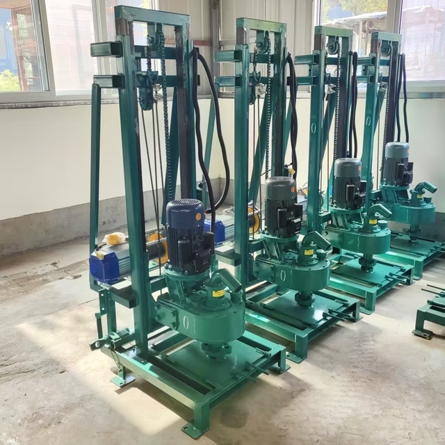 100 Meter Deep Electric Water Well Drilling Machine with Motor Pump Gear for Farm
