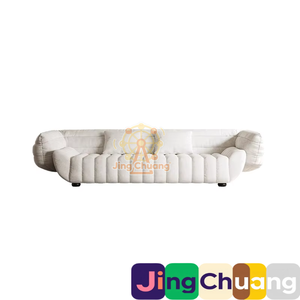 <span class=keywords><strong>Muebles</strong></span> de Diseño Jingchuang Estilo Italiano de Lujo Ligero, Sofá Banana con Forma Especial para Sala de Estar, Salón de Belleza, Tienda de Ropa - Product Image 4