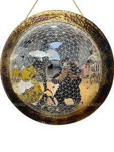 <span class=keywords><strong>Kingdo</strong></span> - Gongs de Aleación Personalizados de 20 a 40 Pulgadas, Instrumentos Musicales para Sanación por Sonido, Chau Gong - Product Image 2