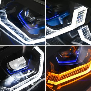 LED Headlights for F10 F18 528i 535i 550i M5 2011-2017 12V New Plug-and-Play E-Mark - Product Image 5