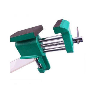 Mini étau à mâchoires plates multifonctionnel en acier, étau de table et étau d'établi pour la sculpture sur bois, serrage pour le travail du bois, personnalisable OEM - Product Image 3