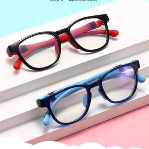 <span class=keywords><strong>Gafas</strong></span> Ópticas con Marco de Silicona y Logotipo Personalizado para Niños, <span class=keywords><strong>Gafas</strong></span> de Protección contra la Luz Azul para Niños, <span class=keywords><strong>Gafas</strong></span> de Ordenador con Filtro de Luz Azul - Product Image 3