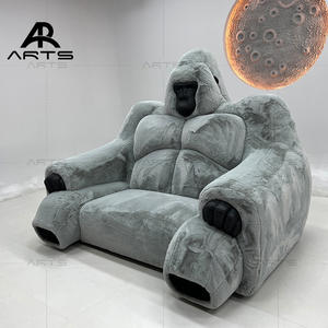 Sofa Modern Unik Terbaru  Sofa Gorilla  Set Sofa <span class=keywords><strong>Custom</strong></span> untuk Ruang Tamu Perabot Rumah - Product Image 5