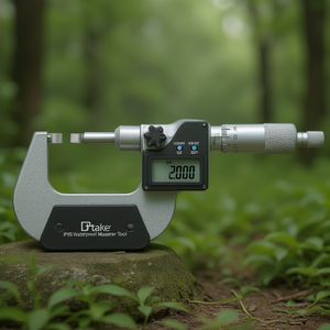 Ttake Digital <b>Micrometer</b> 0-25mm IP65 Waterproof Measurement Tool - Product Image 3