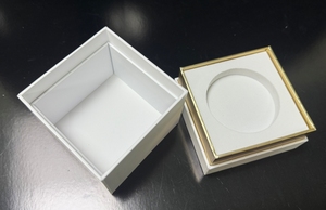 Cosmetic Skincare High-End <b>Eco</b>-Friendly <b>Gift</b> Box with Custom Compartments Matt Lamination Embossing Sponge Lining - Product Image 3
