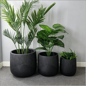Large Capacity square Flower Pots Rectangular Design Vase for Office <b>Partition</b> <b>Screen</b> Indoor Plant Divider Pot - Product Image 3