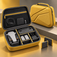 Sac de transport pour mini-drone en EVA avec design portable et compartiments de rangement ajustables pour la manette, la batterie et les accessoires