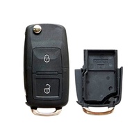 Vente en gros de coques de clés à 2 boutons sans support de pile pour clé de voiture V-w