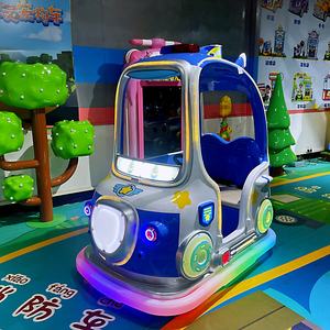 Un arrêt Service enfants blanc bleu auto tamponneuse pour enfants 24 V toutes les années enfants parc d'attractions électrique manèges à <span class=keywords><strong>louer</strong></span> - Product Image 1