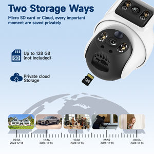 Cámara Solar Inteligente BP9 Versión EU Americana 4G, Exterior, IP65 Impermeable, Control por Aplicación <span class=keywords><strong>V380</strong></span>, 360 Grados - Product Image 2