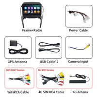 Chery Arrizo 5 2016 Reproductor de música para automóvil con pantalla táctil QLED AM FM ADAS DVR 2 Din Autoradio Dashboard Audio Player